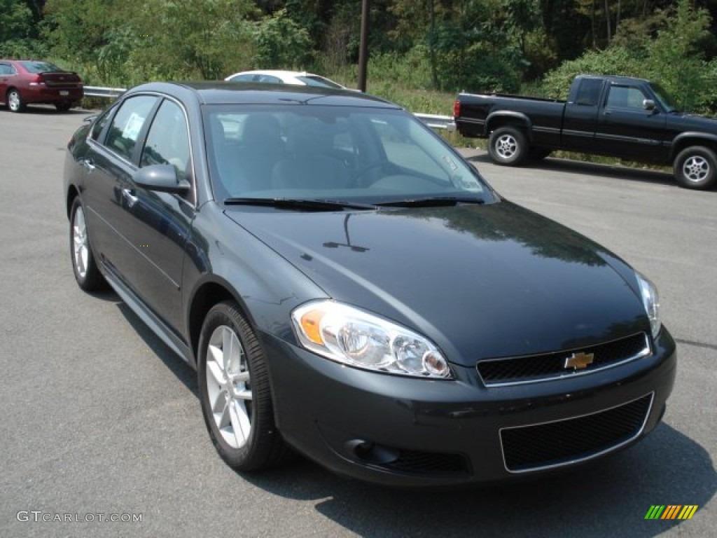 2012 Impala LTZ - Ashen Gray Metallic / Gray photo #2