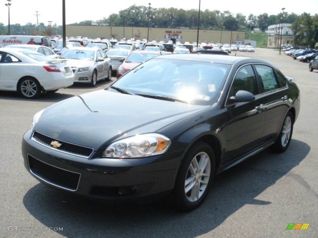2012 Impala LTZ - Ashen Gray Metallic / Gray photo #4