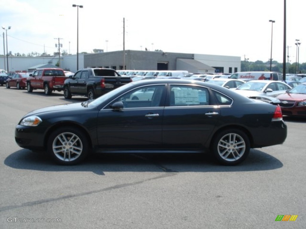 2012 Impala LTZ - Ashen Gray Metallic / Gray photo #5