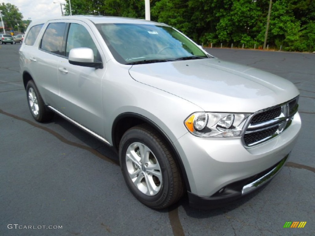 Bright Silver Metallic Dodge Durango