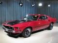 1969 Red Ford Mustang Mach 1  photo #1