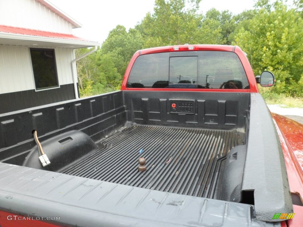 2007 Ram 3500 SLT Quad Cab 4x4 Dually - Inferno Red Crystal Pearl / Khaki photo #14