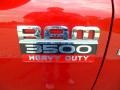 2007 Inferno Red Crystal Pearl Dodge Ram 3500 SLT Quad Cab 4x4 Dually  photo #15