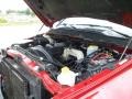 2007 Inferno Red Crystal Pearl Dodge Ram 3500 SLT Quad Cab 4x4 Dually  photo #43