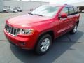 2013 Deep Cherry Red Crystal Pearl Jeep Grand Cherokee Laredo 4x4  photo #2