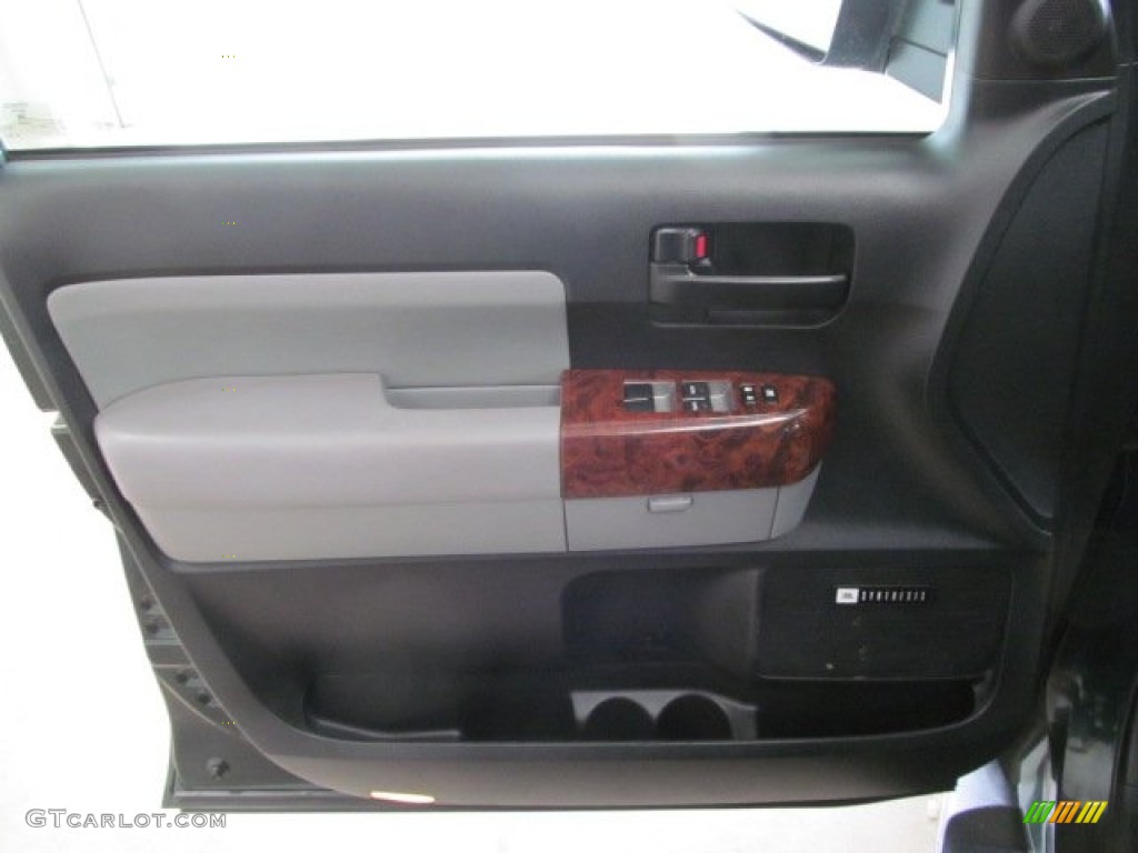 2008 Sequoia SR5 4WD - Timberland Green Mica / Graphite photo #15