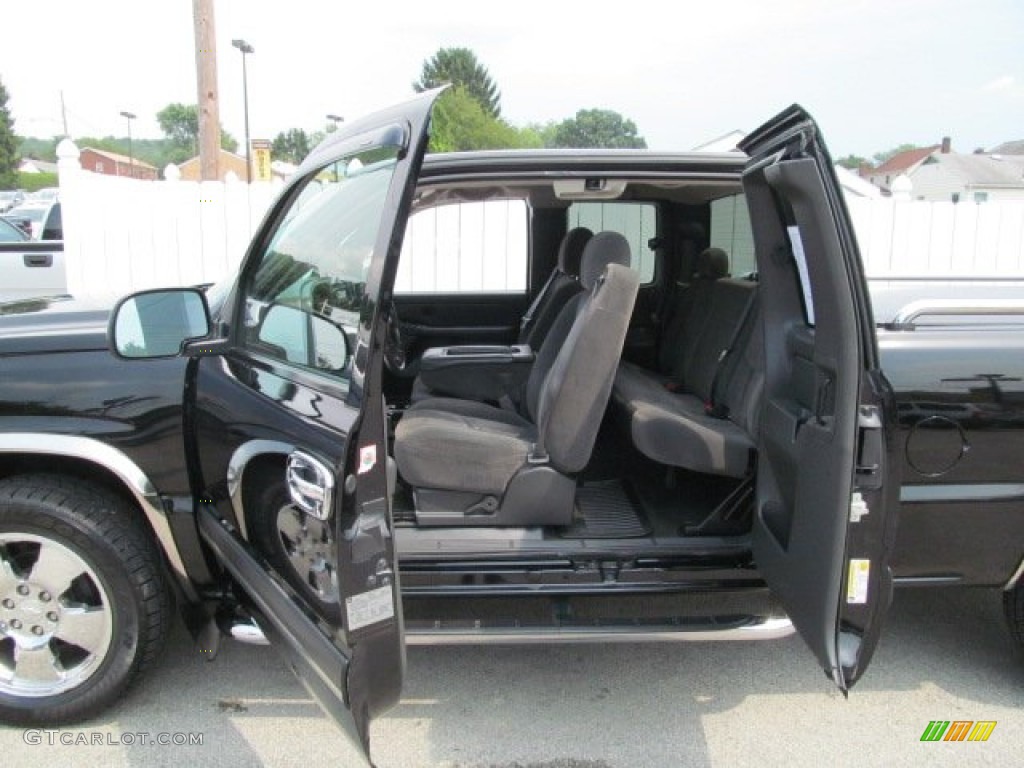 2007 Silverado 1500 Classic Extended Cab 4x4 - Black / Dark Charcoal photo #10