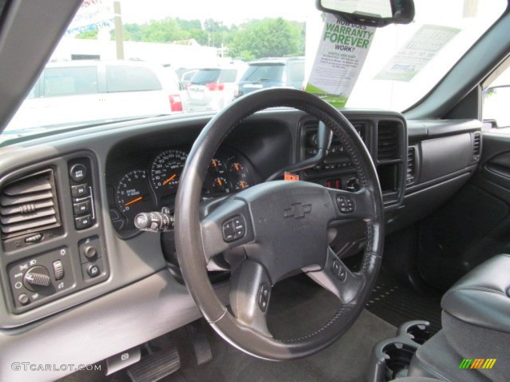 2007 Silverado 1500 Classic Extended Cab 4x4 - Black / Dark Charcoal photo #13