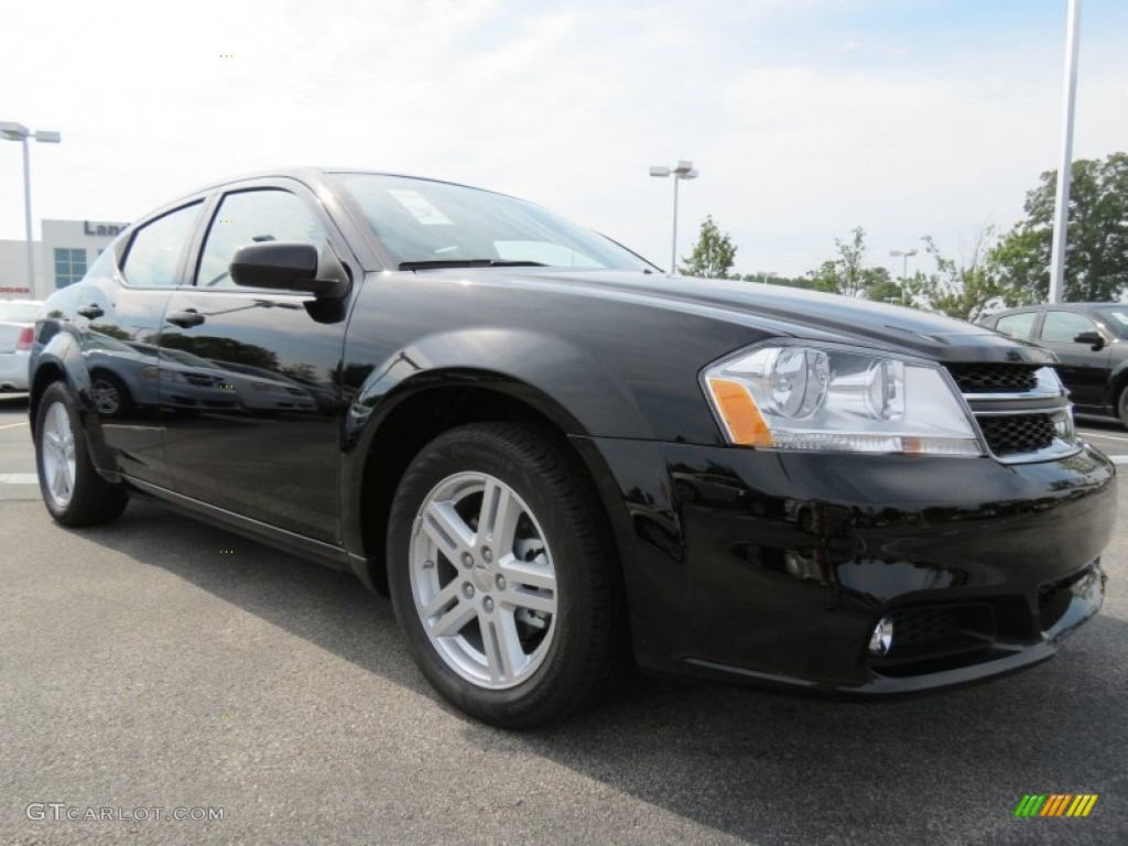 Black 2013 Dodge Avenger SXT Exterior Photo #69160114
