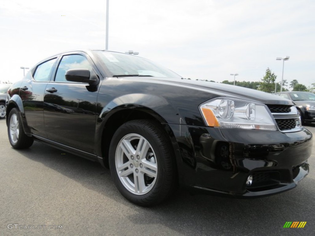 Black 2013 Dodge Avenger SXT Exterior Photo #69160324