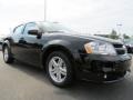 Black 2013 Dodge Avenger SXT Exterior