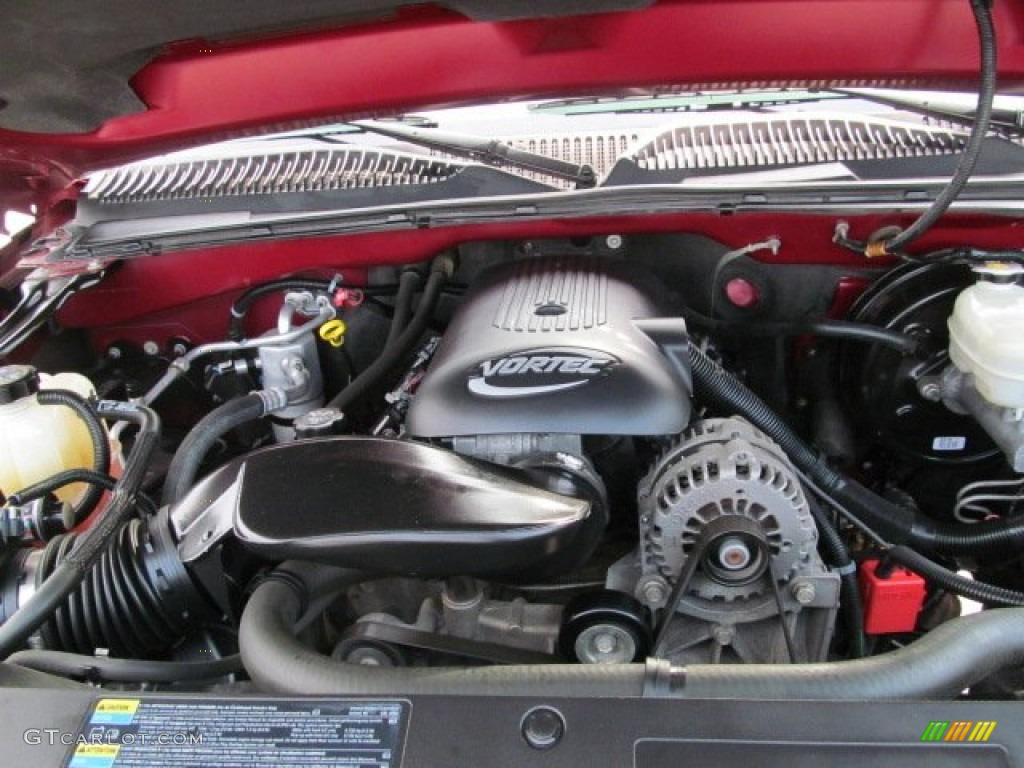 2006 Silverado 1500 LT Extended Cab 4x4 - Sport Red Metallic / Dark Charcoal photo #18