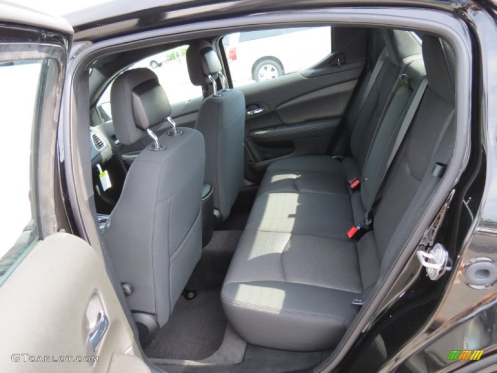 Black Interior 2013 Dodge Avenger SXT Photo #69160462