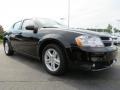 Black 2013 Dodge Avenger SXT Exterior