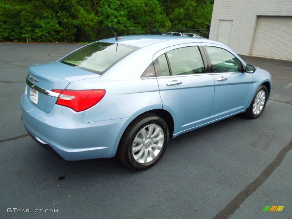 Crystal Blue Pearl 2013 Chrysler 200 Limited Sedan Exterior Photo #69161155
