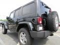 2012 Black Jeep Wrangler Unlimited Rubicon 4x4  photo #2