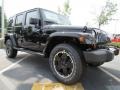 Black 2012 Jeep Wrangler Unlimited Altitude 4x4 Exterior