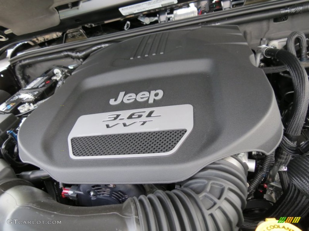 2012 Jeep Wrangler Unlimited Altitude 4x4 3.6 Liter DOHC 24-Valve VVT Pentastar V6 Engine Photo #69162181