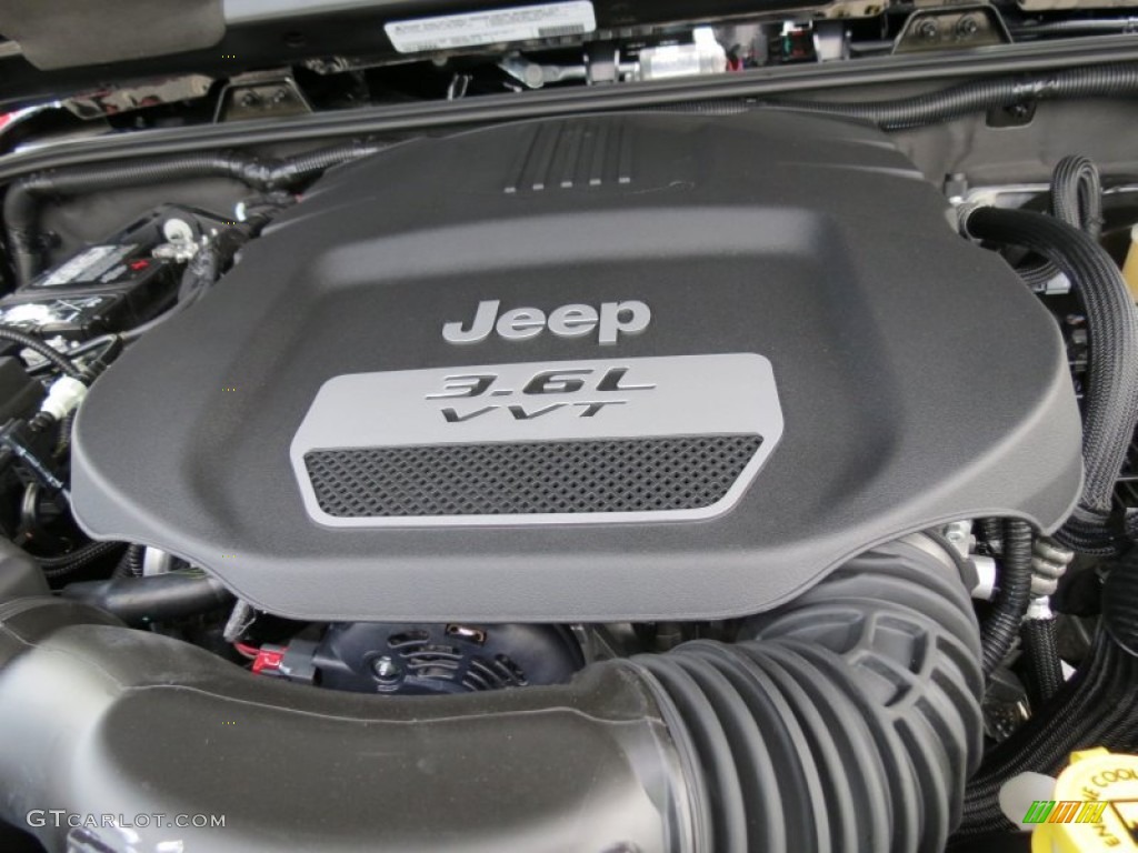 2012 Jeep Wrangler Unlimited Altitude 4x4 Engine Photos