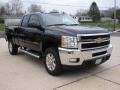 Black - Silverado 2500HD LTZ Extended Cab 4x4 Photo No. 3