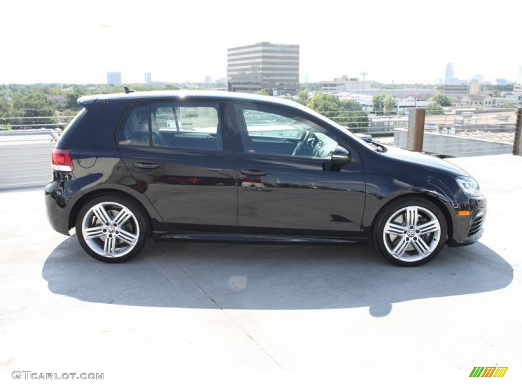 Deep Black Pearl Metallic 2013 Volkswagen Golf R 4 Door 4Motion Exterior Photo #69164824