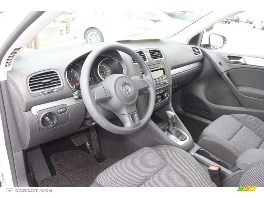 Titan Black Interior 2013 Volkswagen Golf 4 Door Photo #69165568