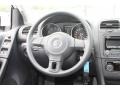 Titan Black 2013 Volkswagen Golf 4 Door Steering Wheel