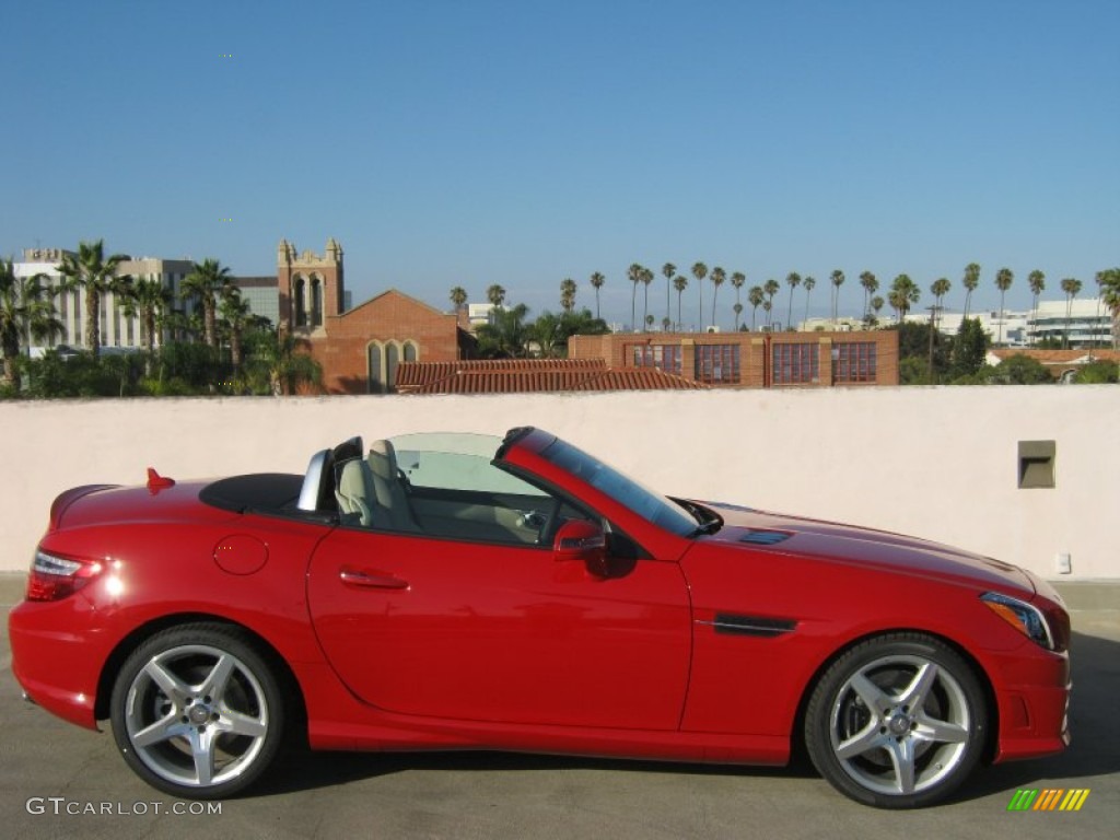 Mars Red 2013 Mercedes-Benz SLK 350 Roadster Exterior Photo #69166045