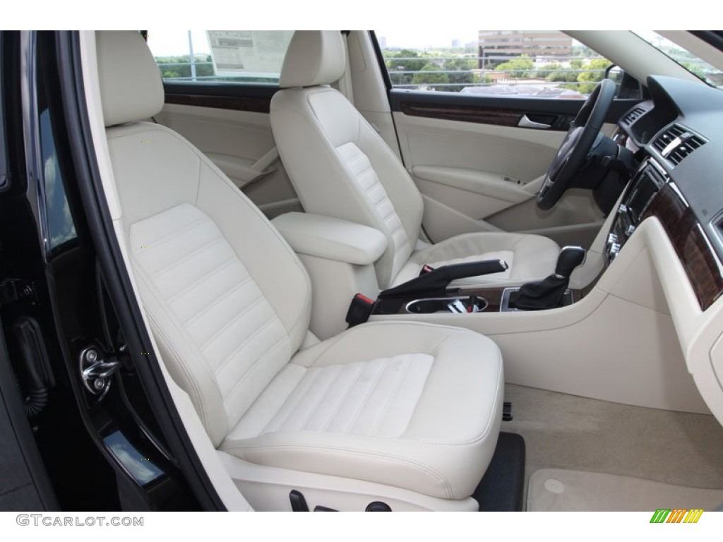 Cornsilk Beige Interior 2013 Volkswagen Passat V6 SEL Photo #69167143