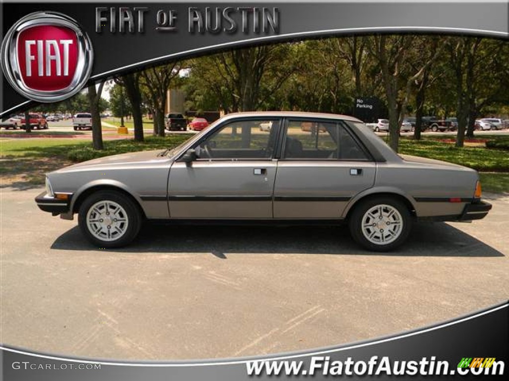 1986 505 STI Sedan - Winchester Gray Metallic / Black photo #1