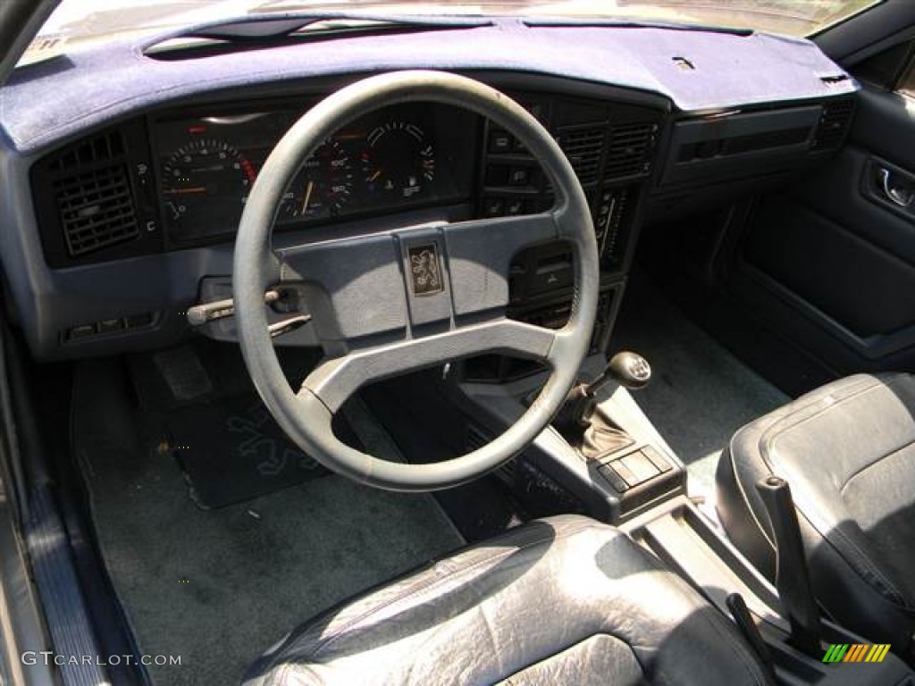 Black Interior 1986 Peugeot 505 STI Sedan Photo #69168769