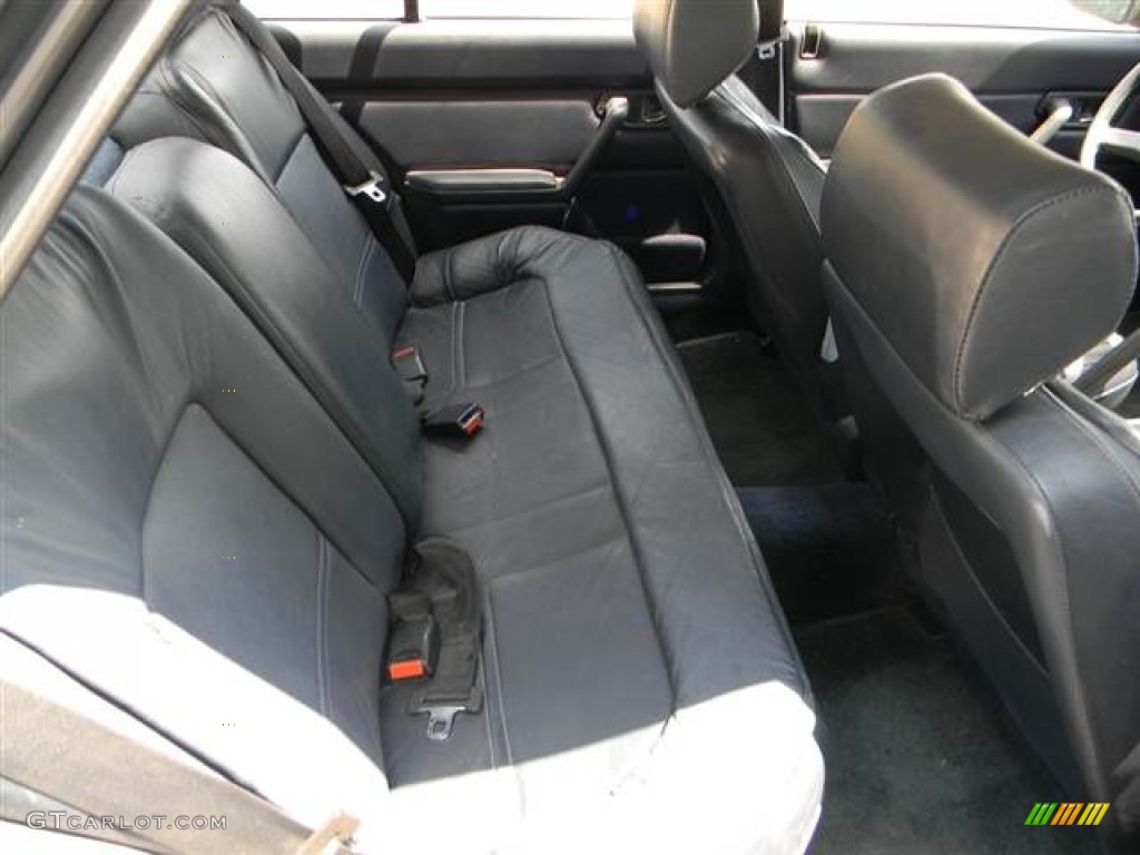 Black Interior 1986 Peugeot 505 STI Sedan Photo #69168811