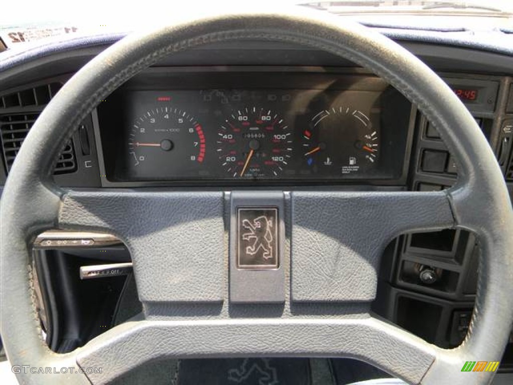 1986 Peugeot 505 STI Sedan Steering Wheel Photos
