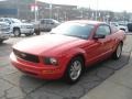 2007 Torch Red Ford Mustang V6 Deluxe Coupe  photo #4