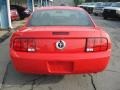 2007 Torch Red Ford Mustang V6 Deluxe Coupe  photo #7