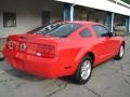 2007 Torch Red Ford Mustang V6 Deluxe Coupe  photo #8