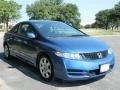 2009 Atomic Blue Metallic Honda Civic LX Coupe  photo #4