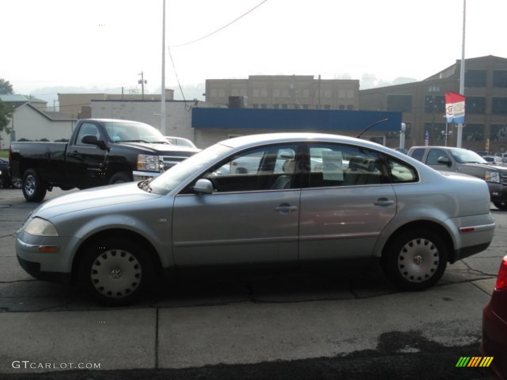 2004 Passat GL Sedan - Blue Silver Metallic / Grey photo #1