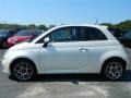 2012 Bianco Perla (Pearl White) Fiat 500 Sport  photo #2