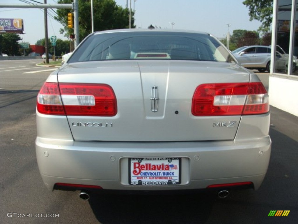 2008 MKZ Sedan - Silver Birch Metallic / Light Stone photo #5