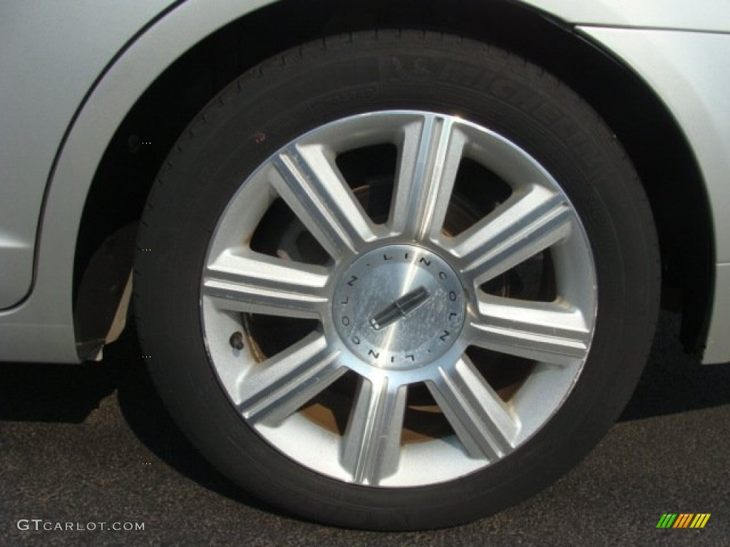 2008 MKZ Sedan - Silver Birch Metallic / Light Stone photo #14