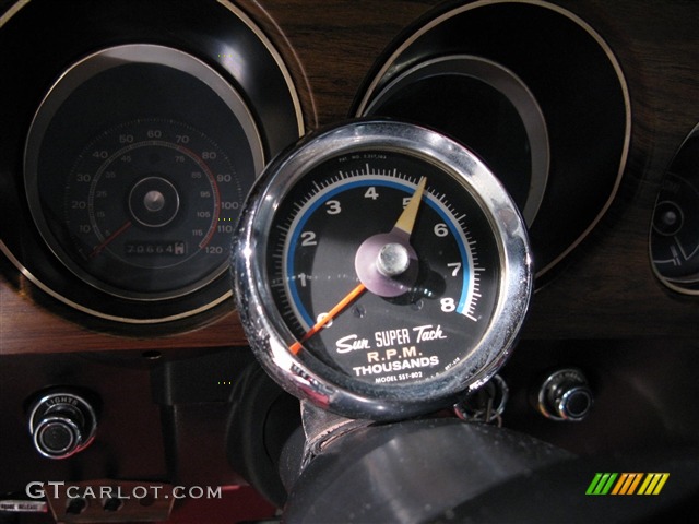 1969 Mustang Mach 1 - Red / Black photo #8