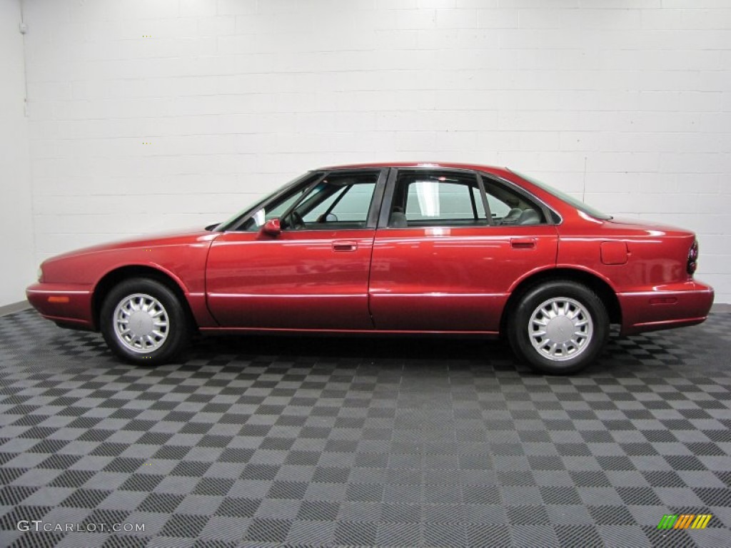 1999 Eighty-Eight LS - Crimson Metallic / Gray photo #6