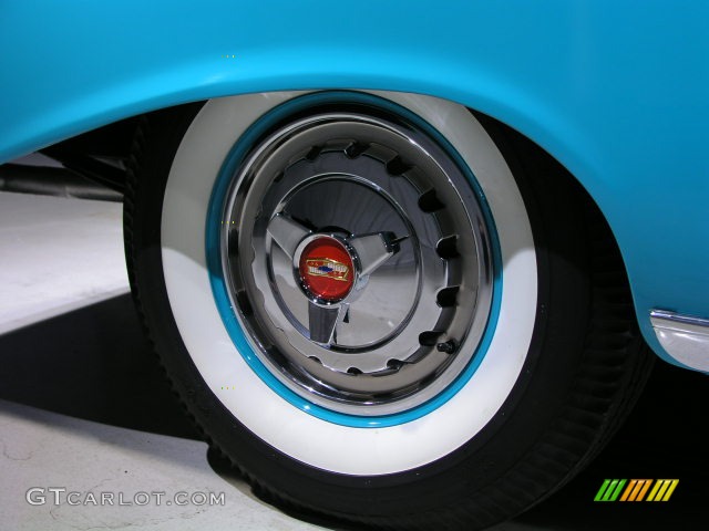 1957 Bel Air Convertible - Turquoise / Turquoise photo #13