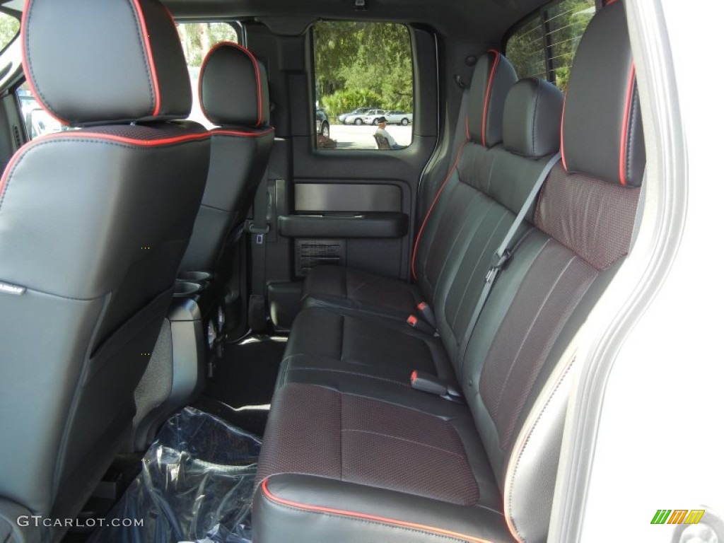 FX Sport Appearance Black/Red Interior 2012 Ford F150 FX2 SuperCab Photo #69173185