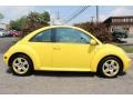 Double Yellow 2002 Volkswagen New Beetle Special Edition Double Yellow Color Concept Coupe Exterior