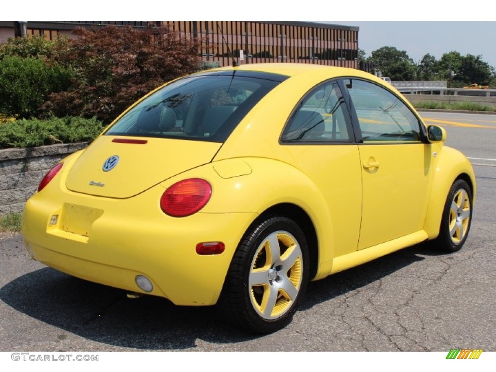 2002 New Beetle Special Edition Double Yellow Color Concept Coupe - Double Yellow / Black/Yellow photo #4