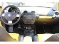 2002 Volkswagen New Beetle Black/Yellow Interior Dashboard Photo