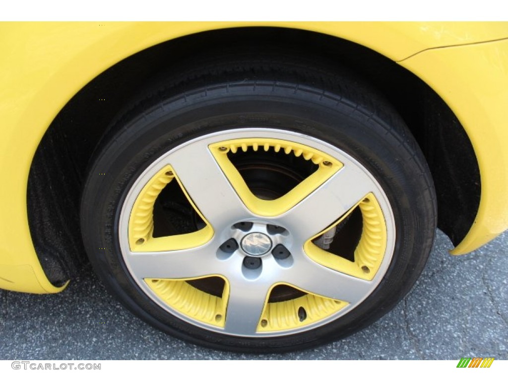 2002 Volkswagen New Beetle Special Edition Double Yellow Color Concept Coupe Wheel Photos