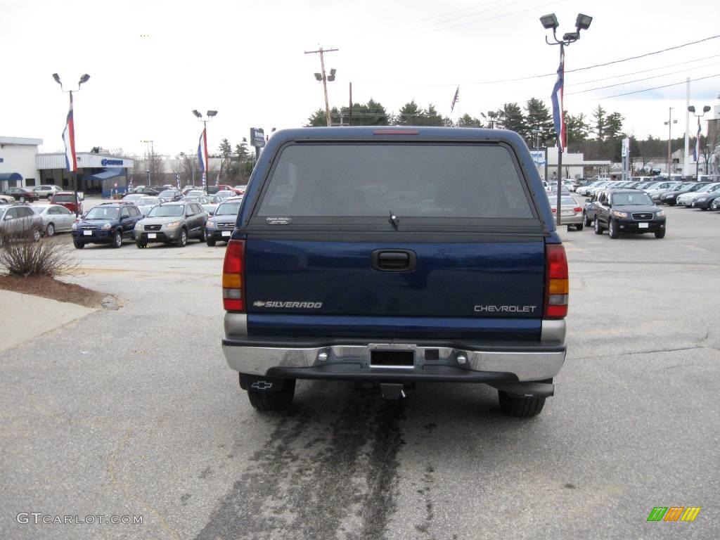 2001 Silverado 1500 LS Extended Cab - Indigo Blue Metallic / Graphite photo #8